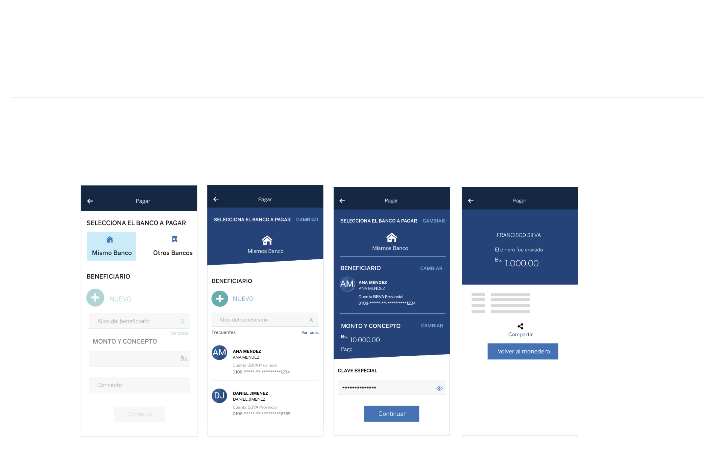 Realiza pagos a través de iOS a mismo banco u otros